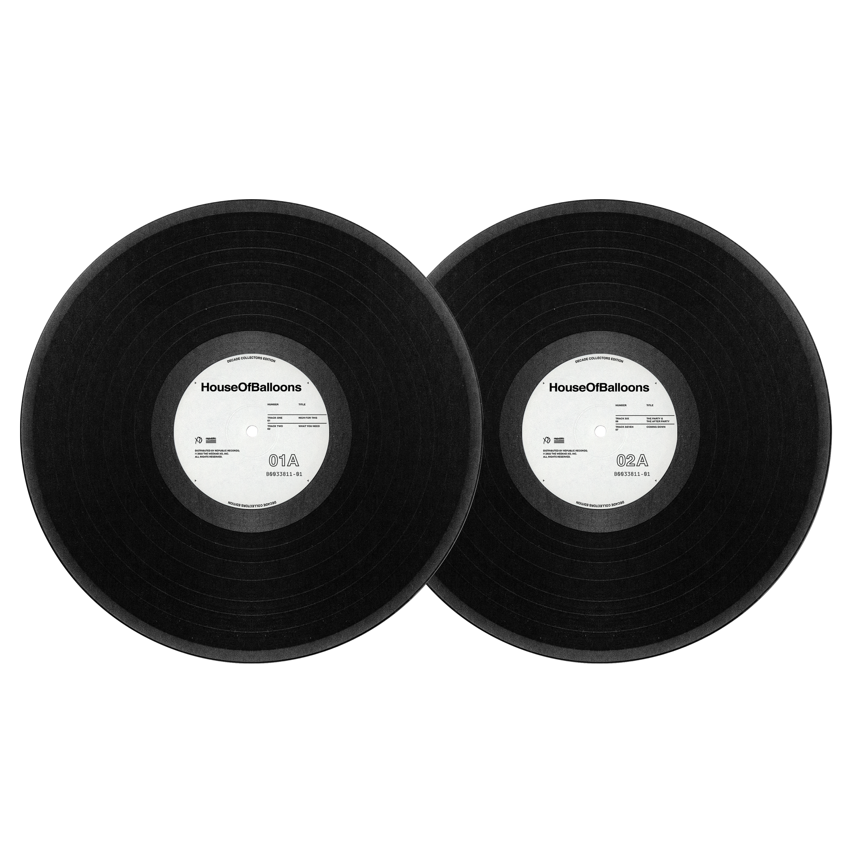 HOUSE OF BALLOONS DECADE COLLECTOR’S EDITION 2LP