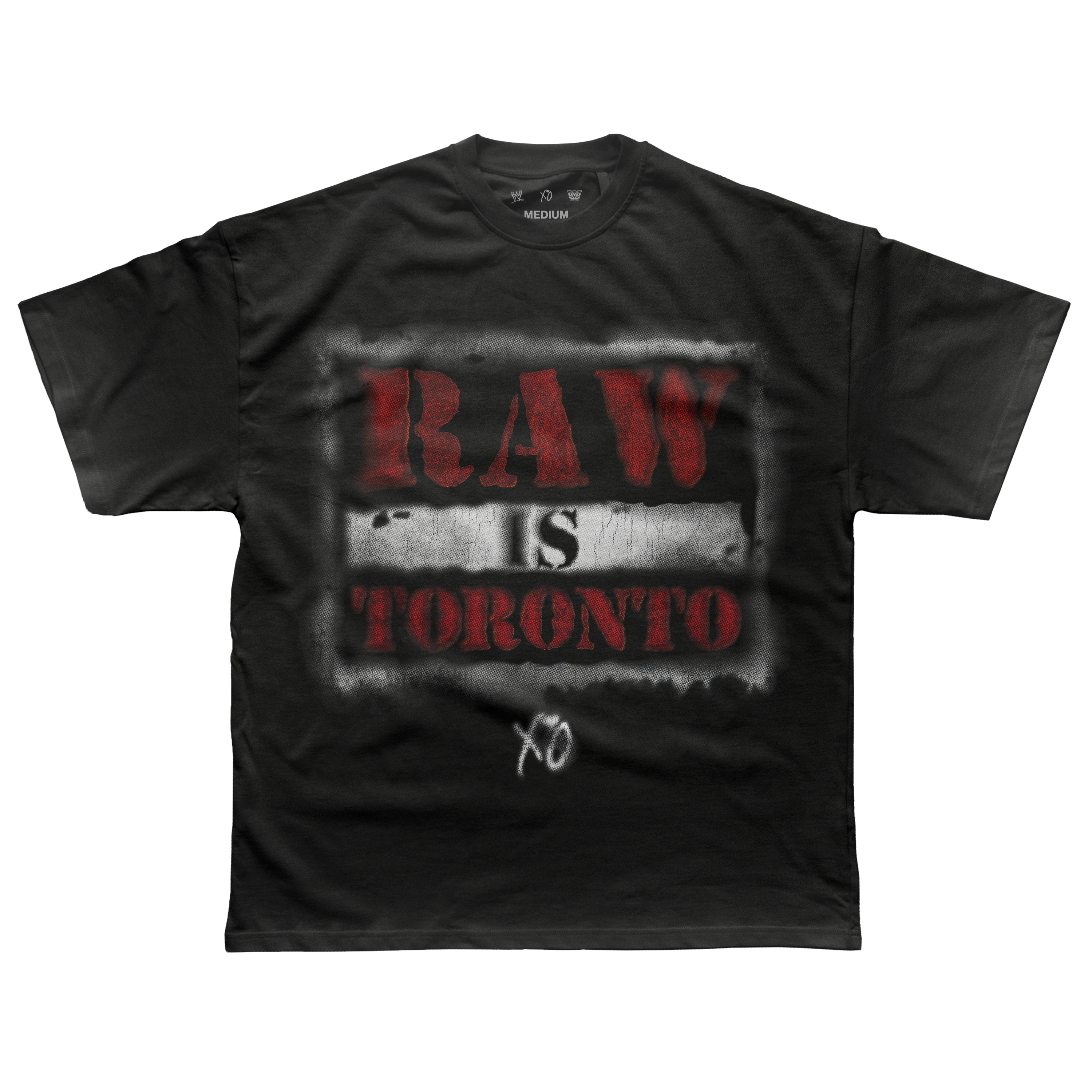 WWE X XO RAW IS TORONTO TEE
