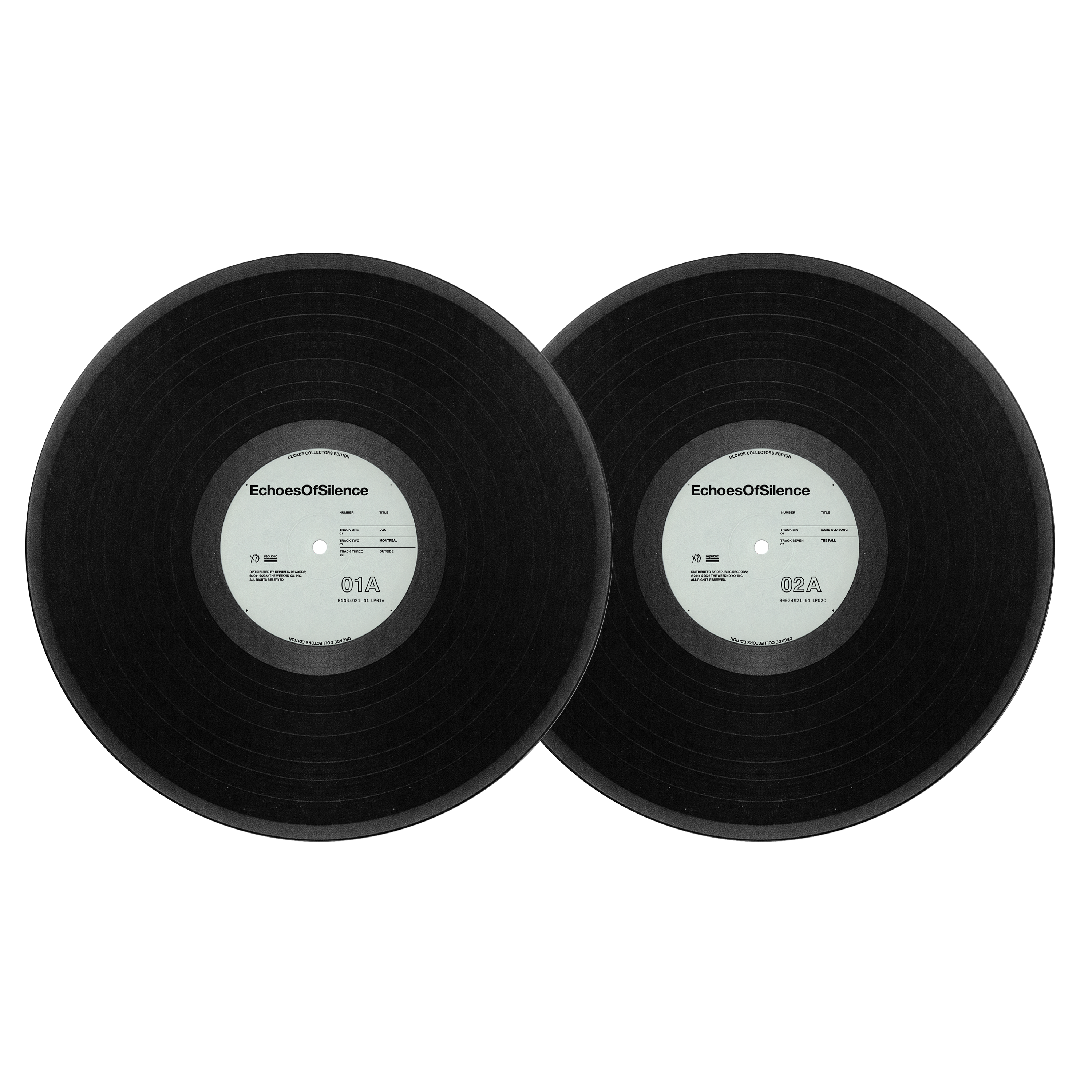 ECHOS OF SILENCE DECADE COLLECTOR’S EDITION 2LP