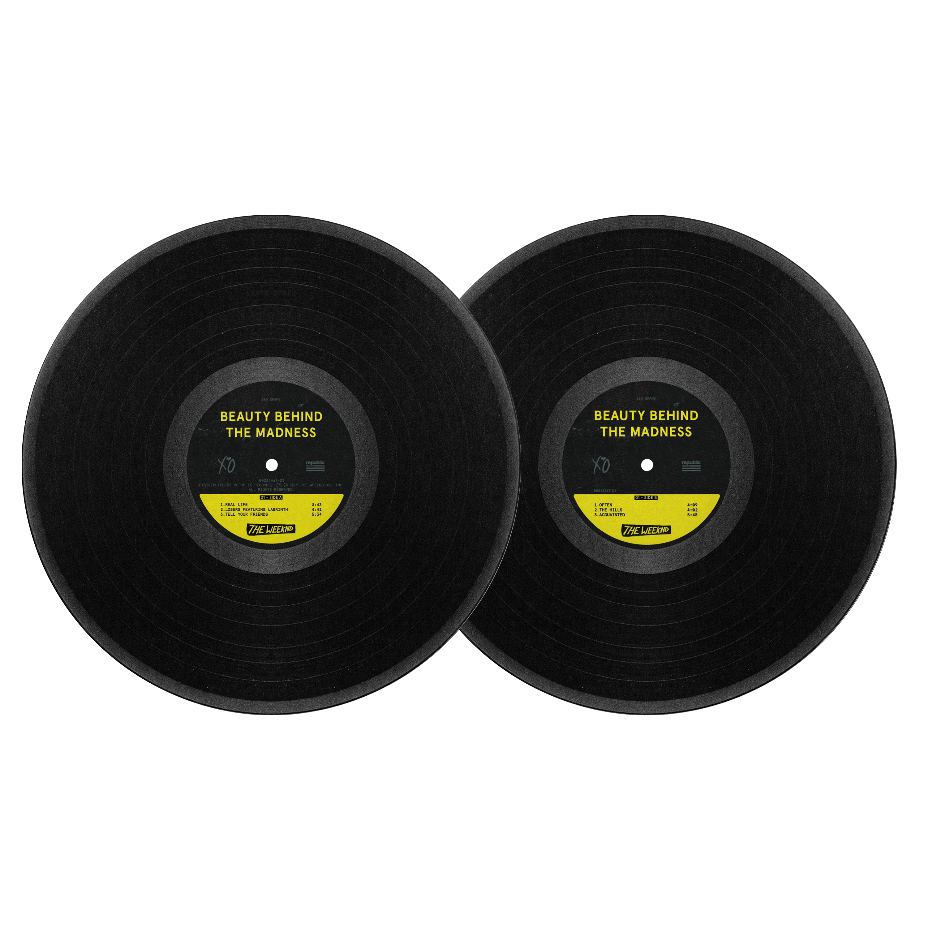 BEAUTY BEHIND THE MADNESS 2LP
