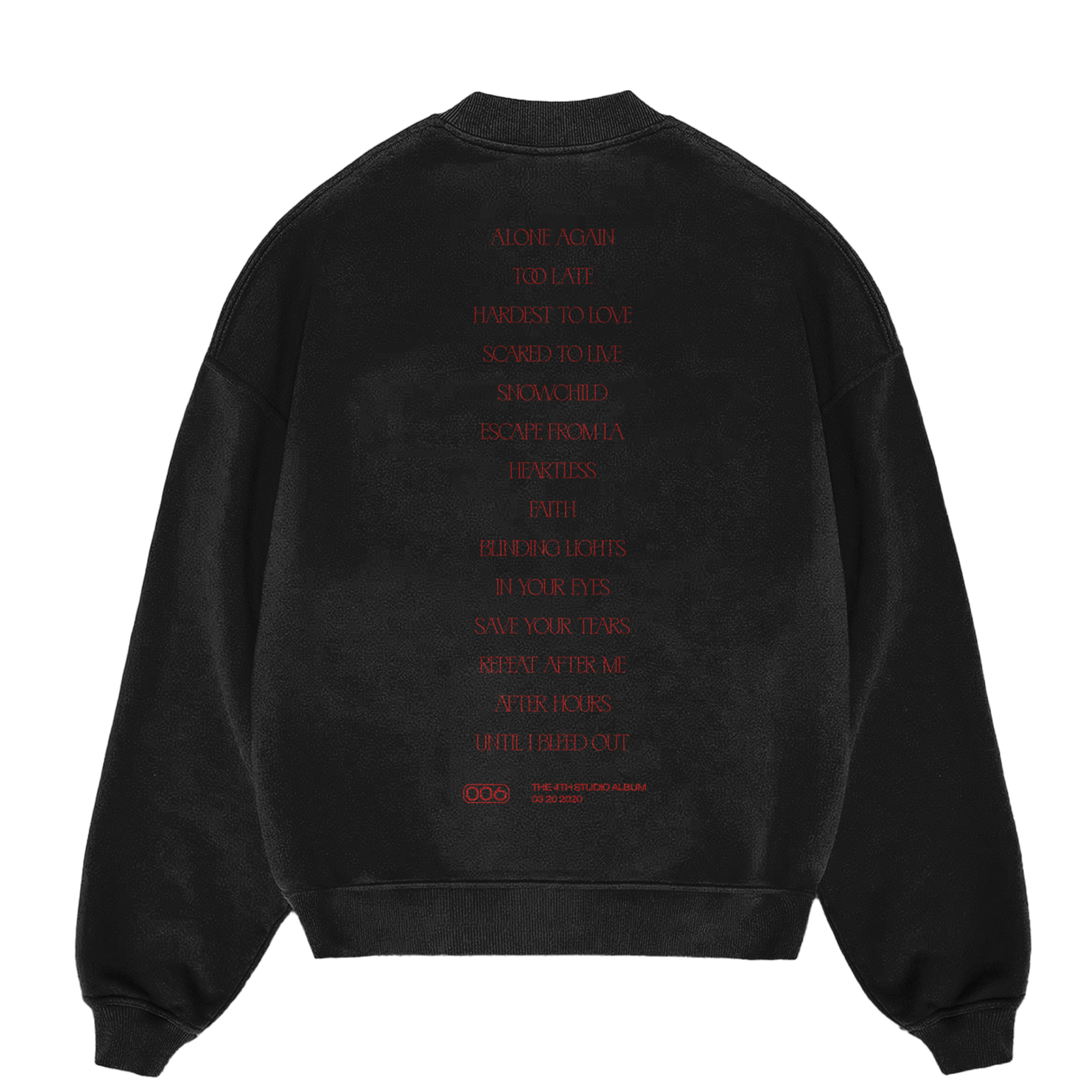 AFTER HOURS CREWNECK