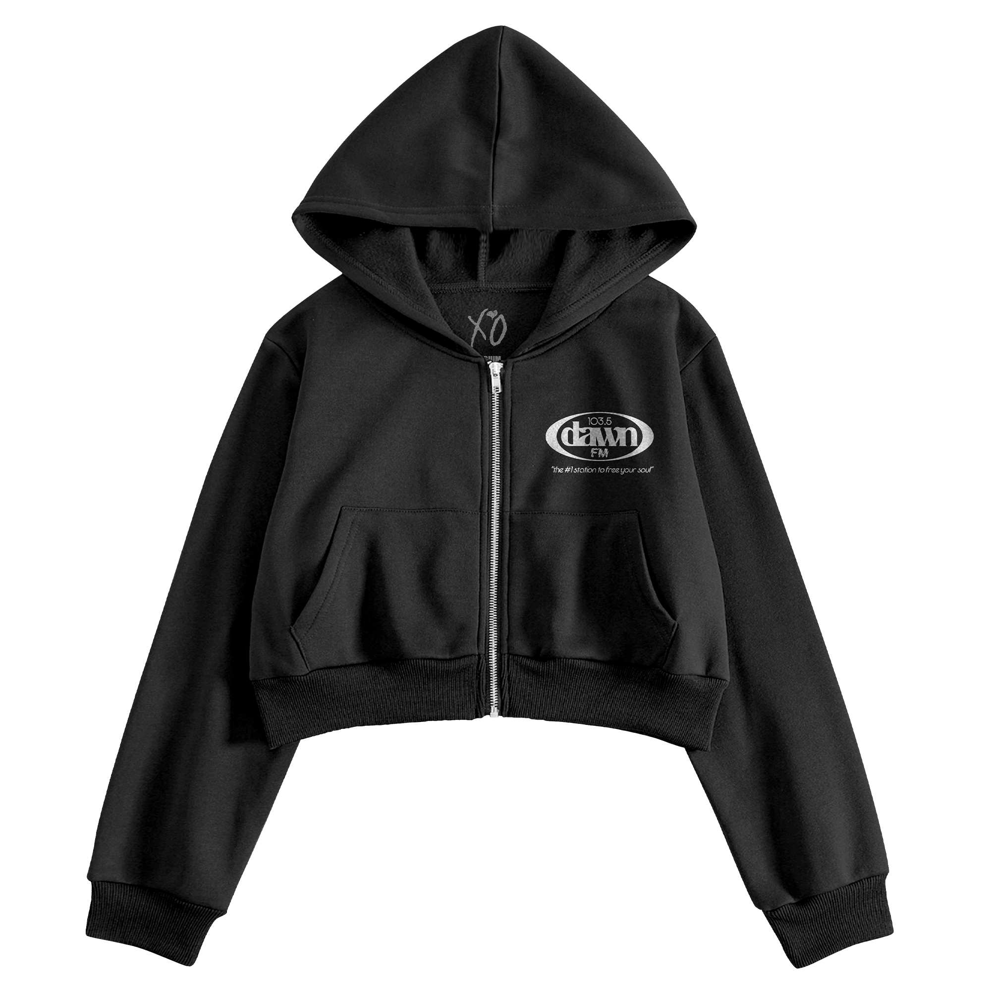 DAWN FM WOMENS ZIP HOODIE