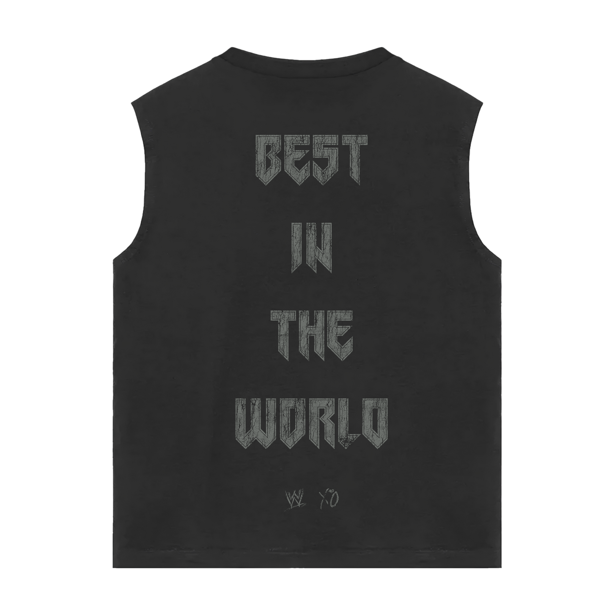 WWE X XO CM PUNK cutoff tee