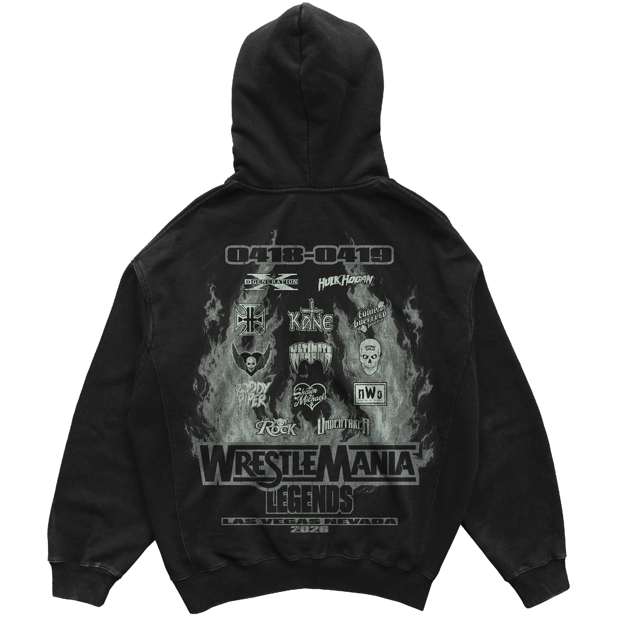 WWE X XO LEGENDS ZIP HOODIE