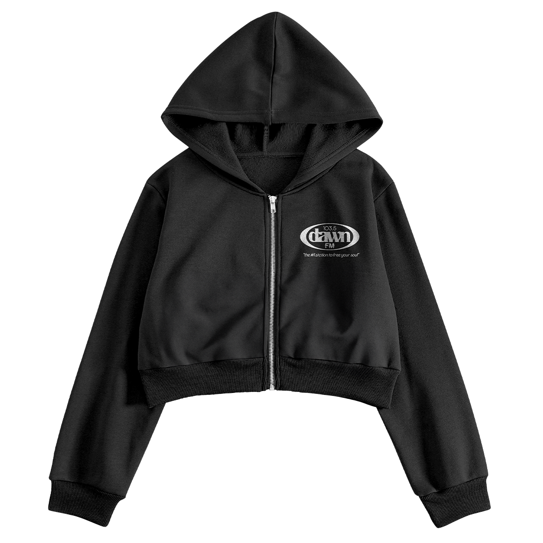 DAWN FM WOMENS ZIP HOODIE
