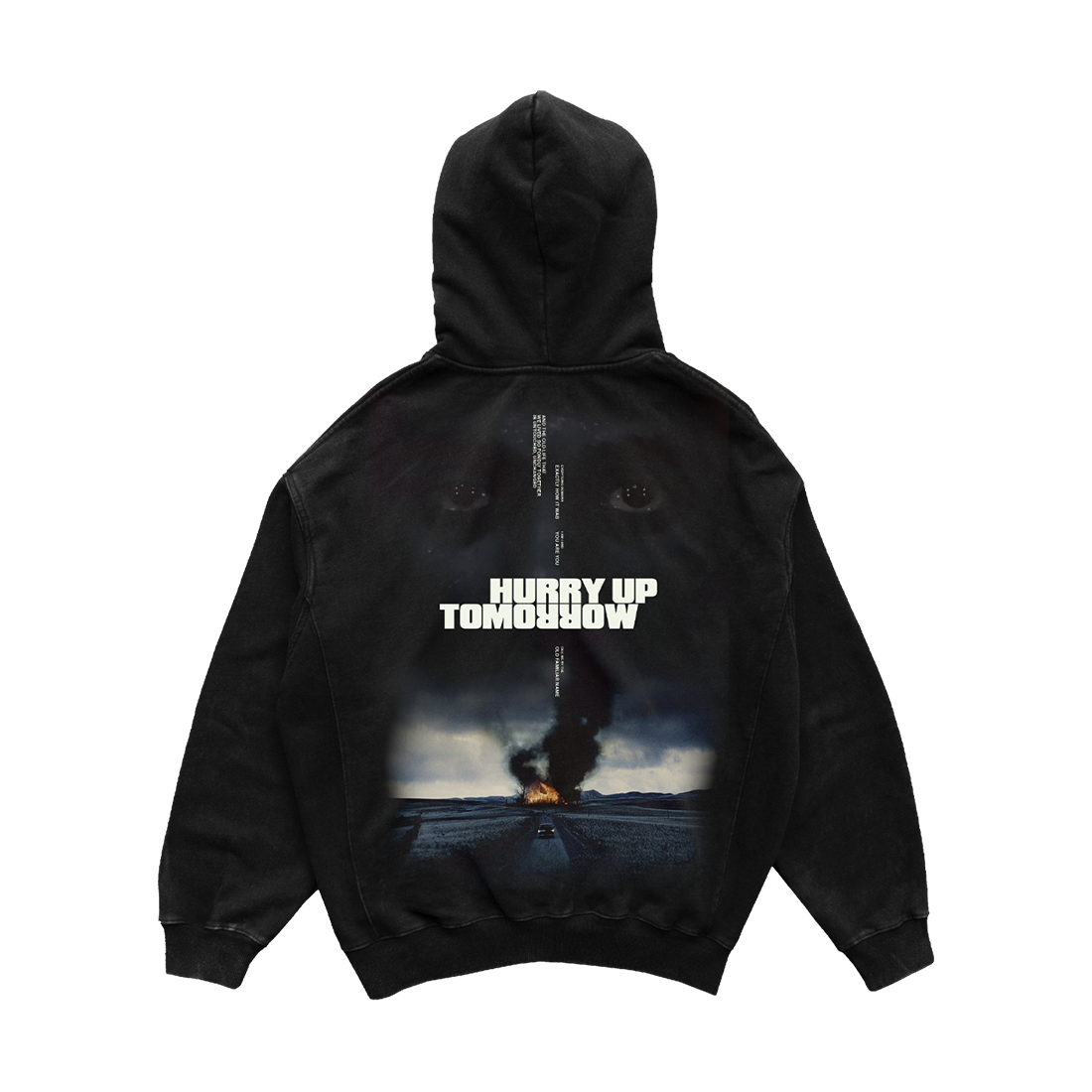 RED TERROR ZIP HOODIE